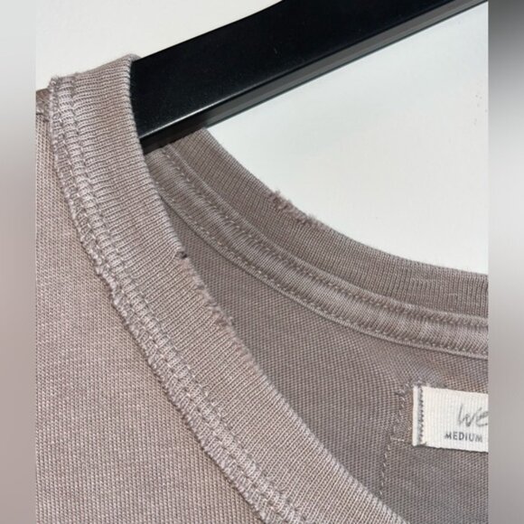 FREE PEOPLE x We The Free Fade Into You Tee in Ethera - Picture 7 of 13